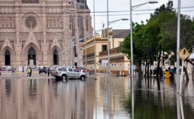 Por la inundación en Luján se suspendió la tradicional Peregrinación