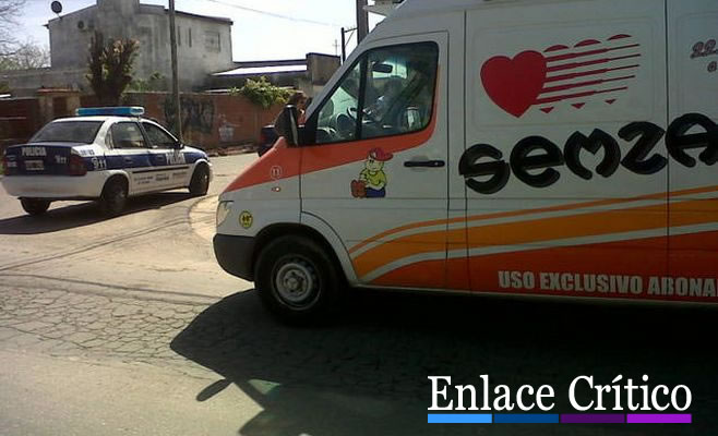 Estaban robando y los chocaron