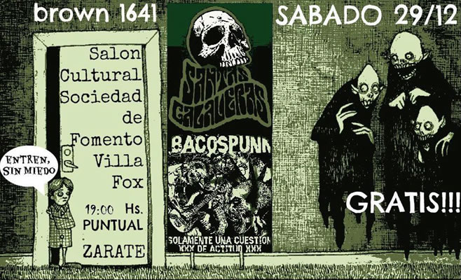 Bacos despide el año en la Sociedad de Fomento de Villa Fox