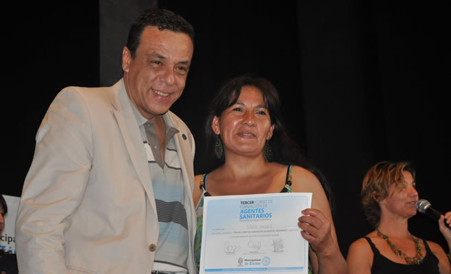 Cierre del Tercer Curso de Agentes Sanitarios