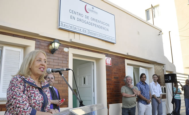 Se inauguró el Centro de Orientación en Drogadependencia