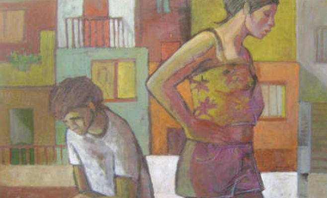 "Cotidiano". Dibujos y pinturas