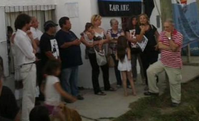 Homenaje a desaparecidos en la Semana de los Derechos Humanos