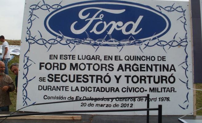 La investigación sobre la complicidad de Ford en delitos de lesa humanidad