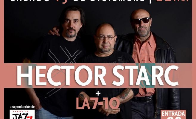 Un prócer del rock´roll en Ceres Caffe... ¡Héctor Starc y su trío!