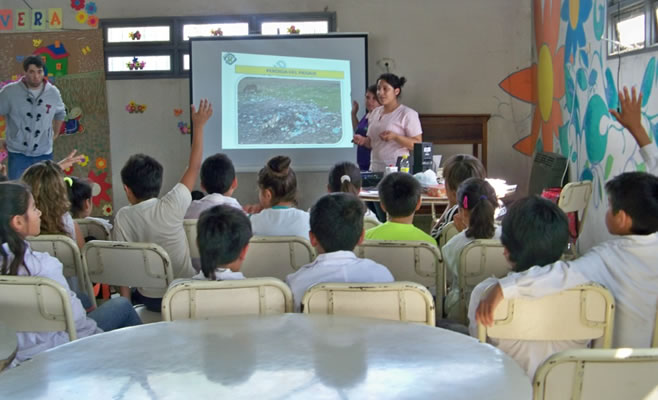 Medio Ambiente Municipal capacitó a más de 2.300 alumnos durante el último año