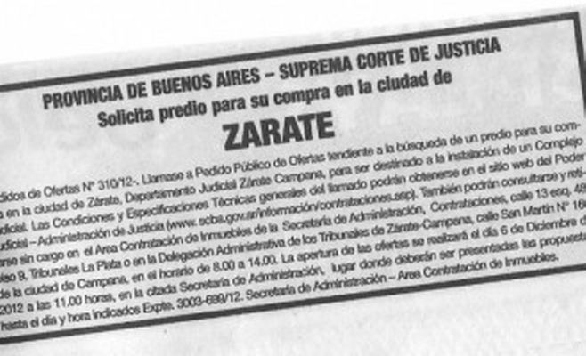 Total respaldo del Honorable Concejo Deliberante para la creación del Complejo Judicial