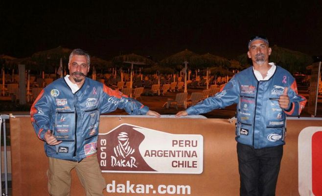 Luis y Juan Belaustegui Dakar