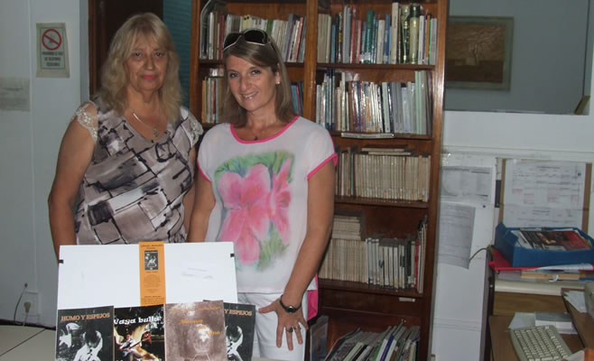La Biblioteca Municipal de Campana recibió obras literarias de Mariana Trinchero