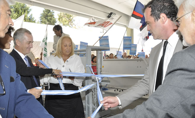 Se inauguró la Nueva Planta de Tratamiento de Efluentes Cloacales