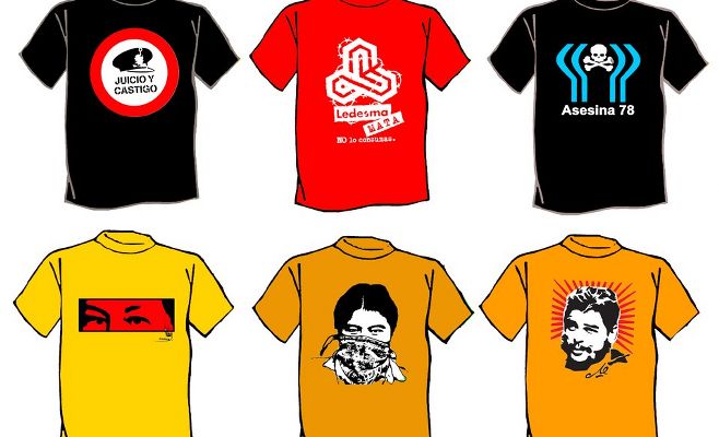 Remeras rebeldes para gente conciente