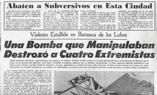 Atentado fraguado