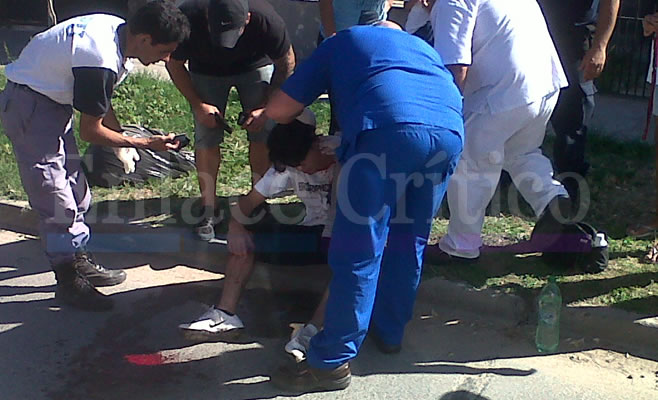 Intentaron robarlo, huyó, lo corrieron... y lo balearon
