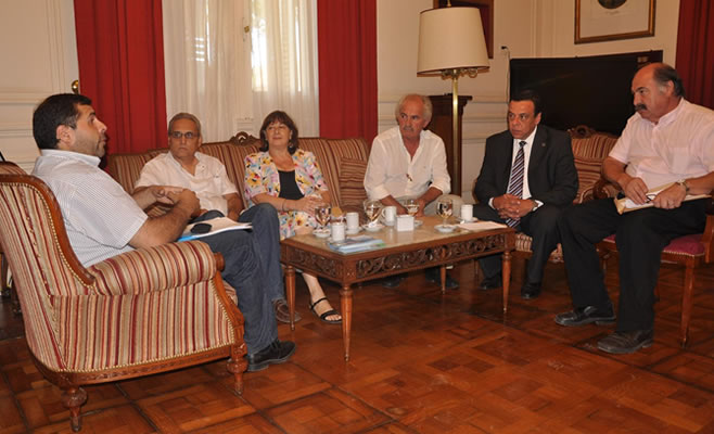 El Círculo Médico de Zárate se reunió con Osvaldo Cáffaro