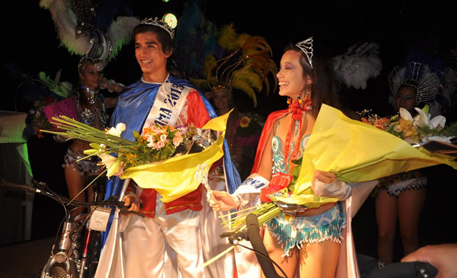 Con la elección del rey y la reina, cerró el Carnaval Lima 2013