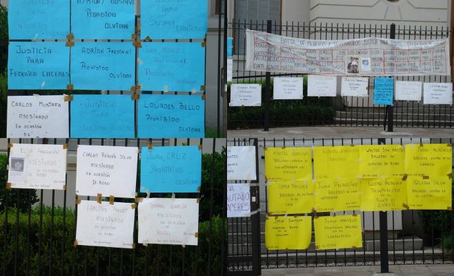 La Carpa del Reclamo. Día 6: El Intendente Cáffaro recibió a los vecinos que acampan frente al Municipio