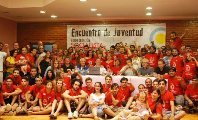 El campamento de la Confederación Socialista