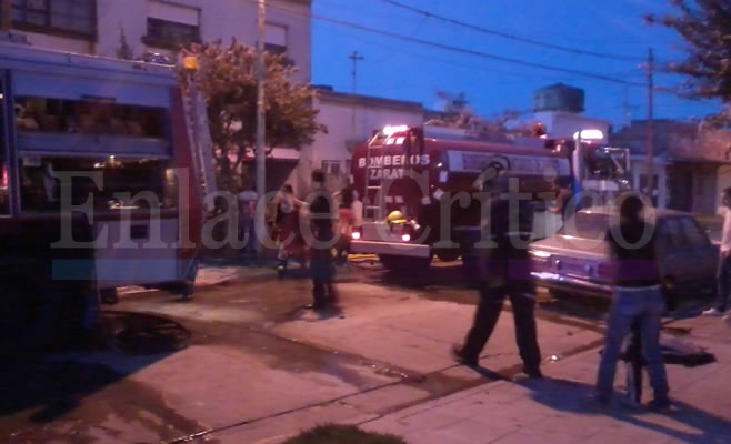 Voraz incendio en Chile al 900