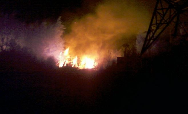 Noche a puro incendio para los Bomberos Voluntarios de Zárate