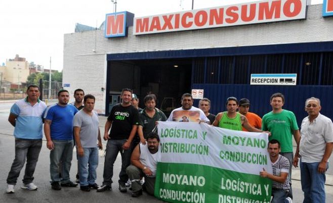 Camioneros bloquearán la entrada del Supermercado Maxiconsumo