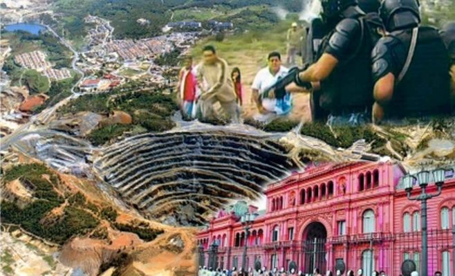 Resistencia contra la megamineria: un mes de alta exposición-represión