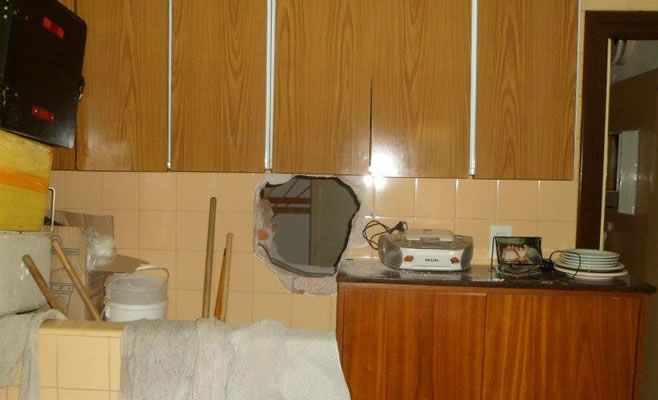 Volvieron los boqueteros a la zona céntrica