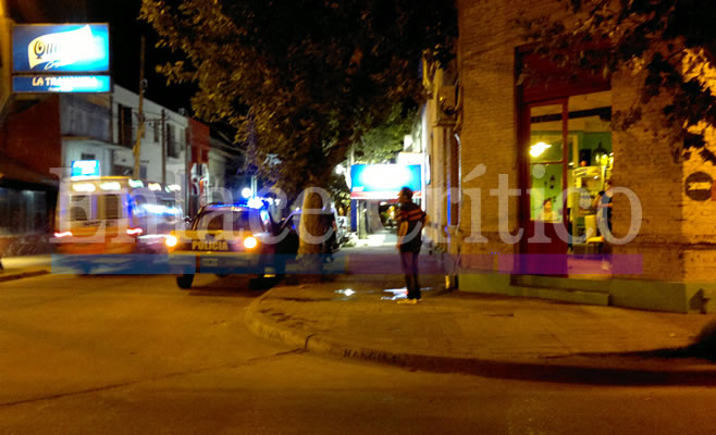 Intento de asalto a un local de comidas en pleno centro