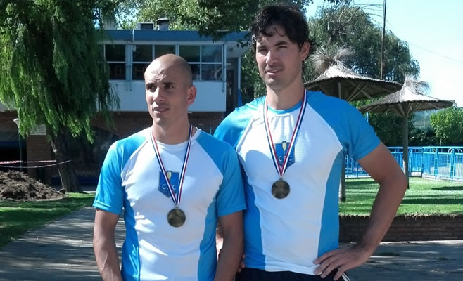 Medallas para Negri y Marina en el Sudamericano Masters de Remo