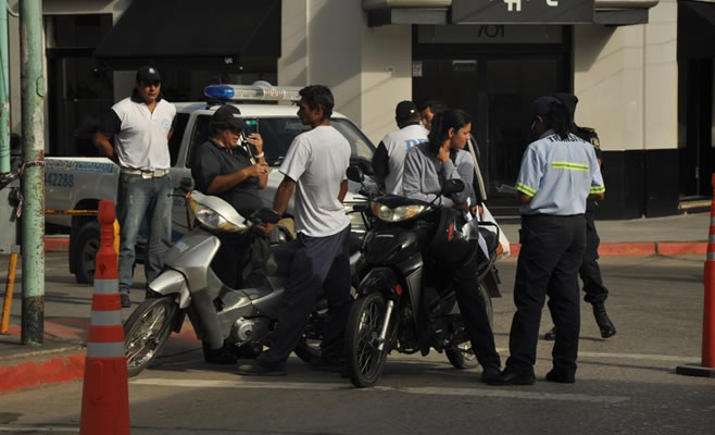 Más de 300 vehículos fueron controlados durante el fin de semana