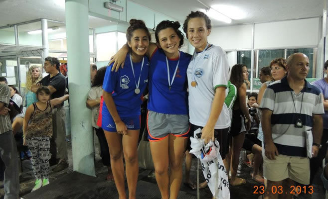 Podio Natacion CNZ 2