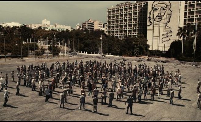 Una de las secuencias del film Juan de los muertos
