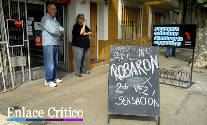 Asalto Kiosco 19 de Marzo y Ameghino