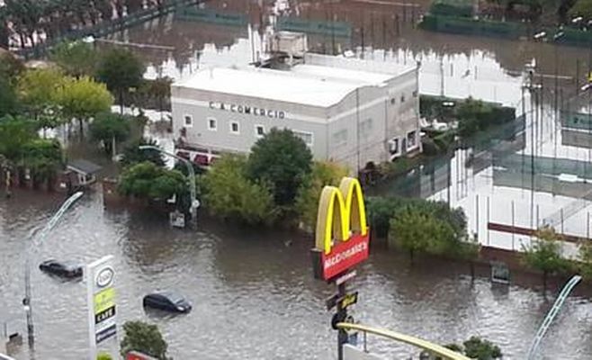 Inundación y "naturalización" de la catástrofe