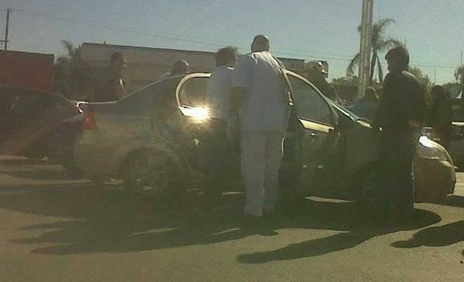 Violento choque en la entrada a Zárate
