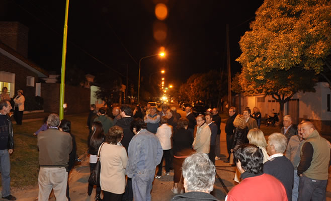 Encendido de 52 nuevas luminarias en la ciudad