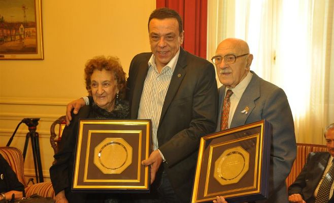 Magdalena Amaxópulos y Luben Ivanoff declarados Personalidades Distinguidas de Zárate