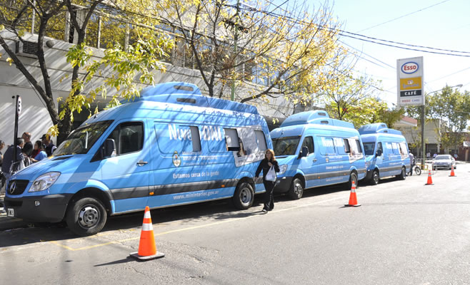 Comenzó la tramitación DNI en Unidades Móviles