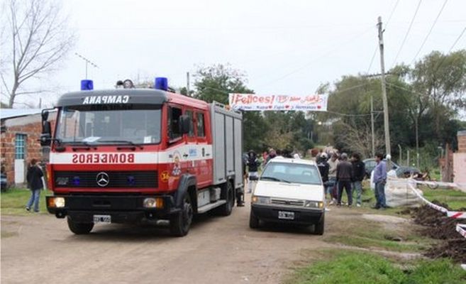 Bomberos Campana Ataque