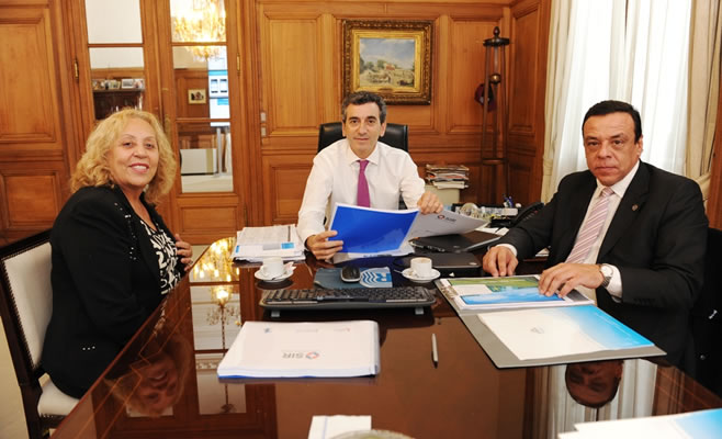 Los Intendentes de Campana y Zárate se reunieron con el Ministro Randazzo para avanzar en gestiones por tema transporte