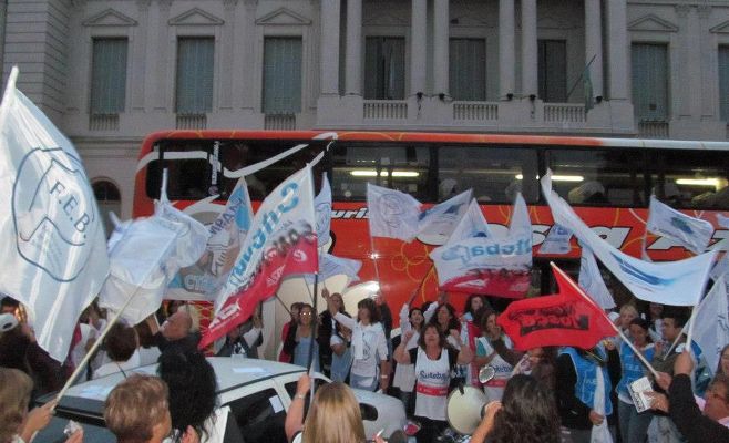 El Frente Gremial Docente Bonaerense retoma la mesa de trabajo en el marco de la conciliación obligatoria