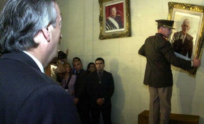 El cuadro de Videla