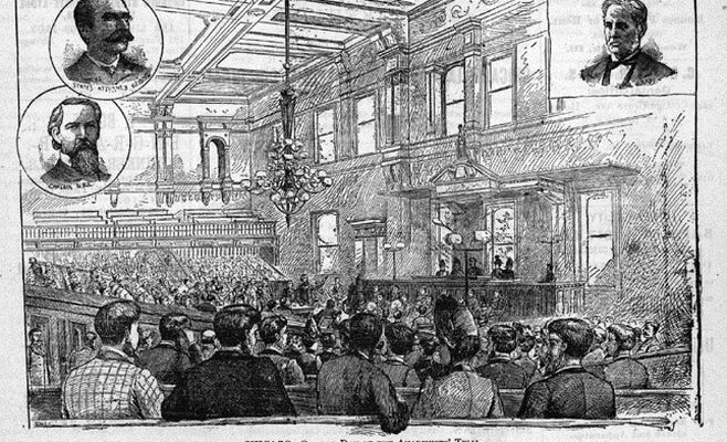 Juicio Mártires de Chicago 