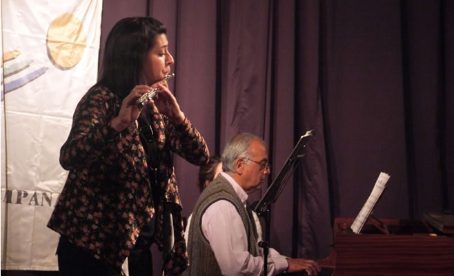 Flavia Cariboni y Roberto Pérez