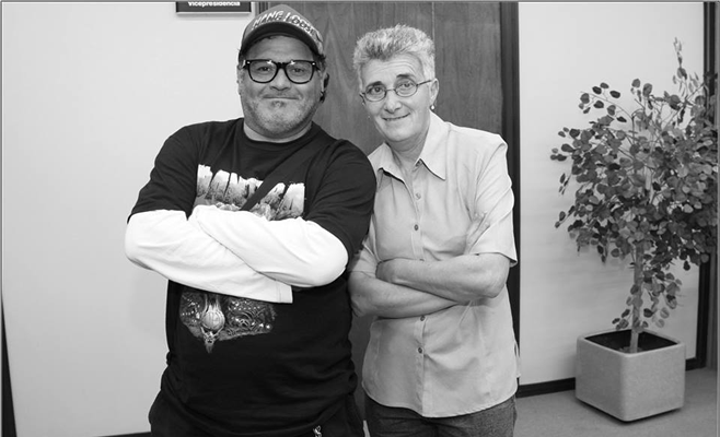 Negro Castllo y Nilda Gianfelice