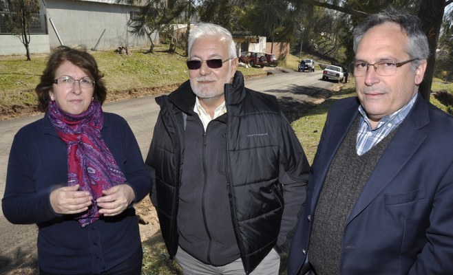 Dra.Schinoni, Arq.Lisi, Juan Ghione