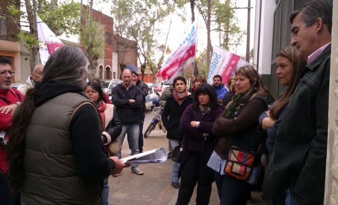 Reclamo docente