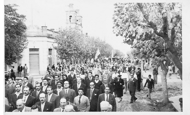 PROCESION SAN ISIDRO AÑO 1960