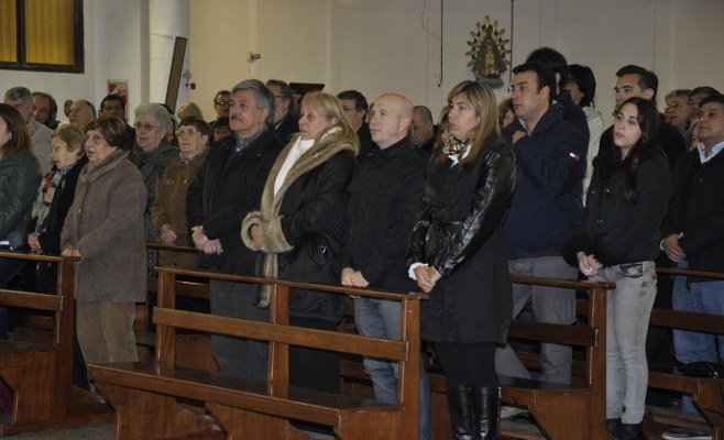 La Intendente Giroldi y su familia