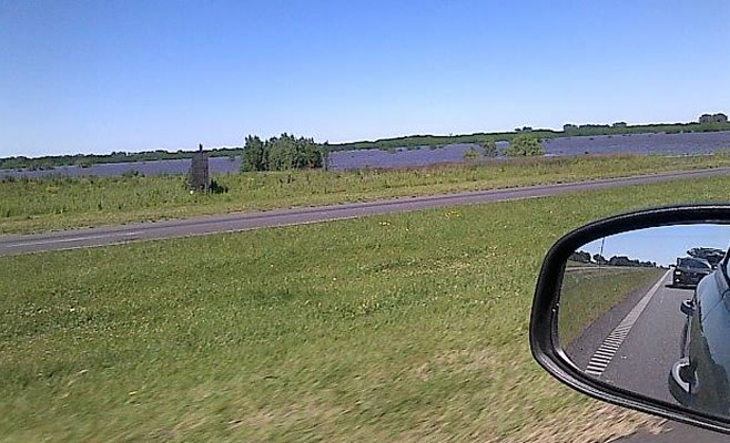 Ruta 9 Desborde Rio Areco