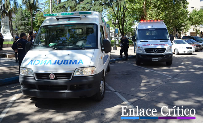 Ambulancia Unidad de Rescate Bomberos